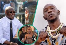Pastor Tobi Adegboyega Attends Seun Kuti’s Concert In London, Enjoys Drinks With The Singer