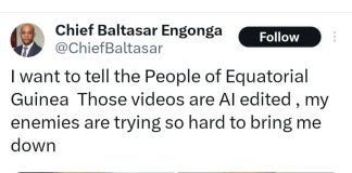 Chief Baltasar Engonga Addresses Viral AI-Edited Videos Targeting His Reputation