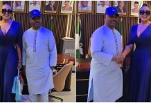Ehi Ogbebor, Interior Designer, Visits Former Husband MC Oluomo