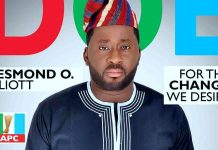 Lagos Lawmaker Desmond Elliott Says Party Interest Comes Before Personal Ambition
