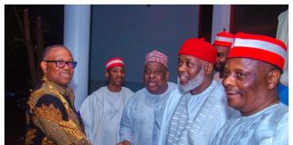 2027 elections: Obi, Dickson meet Kwankwaso in Abuja ahead of NDC convention