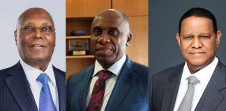 Atiku Dominates Early Counting In ADC Ahead Of Amaechi, Hayatu-Deen