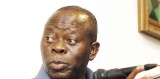 Akpabio is suspicious of my activities, influence in national assembly – Oshiomhole
