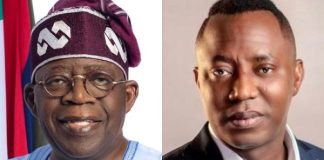 Tinubu lazy, clueless, should pay workers N500,000 monthly – Sowore