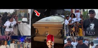 Alexx Ekubo Laid to Rest in Arochukwu as Body Arrives for Funeral