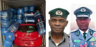 Nigeria Customs Seizes N26.57bn Cannabis Concealed Inside Imported Cars At Apapa Port