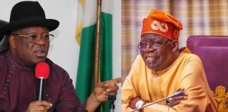 Tinubu Salutes Dave Umahi, Describes Him as an Outstanding Minister
