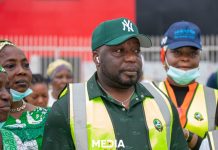SYNERGY OF THE PROGRESSIVES: FOLORUNSO OLA WESTERN JOINS HAMZAT, LANRE SANUSI AND OTHER LEADERS IN ENVIRONMENTAL SANITATION