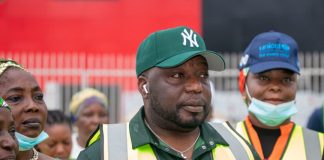 SYNERGY OF THE PROGRESSIVES: FOLORUNSO OLA WESTERN JOINS HAMZAT, LANRE SANUSI AND OTHER LEADERS IN ENVIRONMENTAL SANITATION
