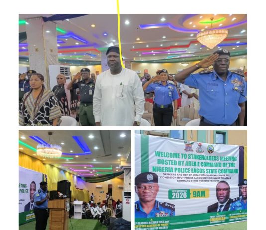 Sanusi Reaffirms Commitment to a Safer Amuwo Odofin at Security Summit
