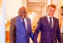 French President Macron Welcomes Tinubu for Private Dinner in Paris
