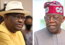 Tinubu Eyes Wike for APC Campaign Coordination Duties Across FCT, Rivers