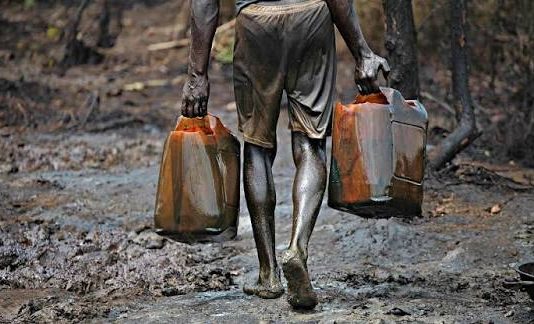 Navy Cracks Down on Oil Thieves, Destroys Illegal Refining Infrastructure