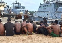 Nigerian Navy Dismantles Illegal Oil Operations, Nabs Suspected Drug Offenders