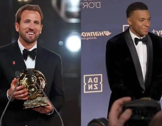 Ballon d’Or 2026: Organisers reveal Kane’s winning margin over Mbappé